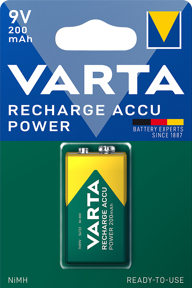 Accu Power 9V 200 mAh BLI1